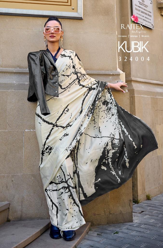 Kubik By Rajtex Printes Saree Catalog